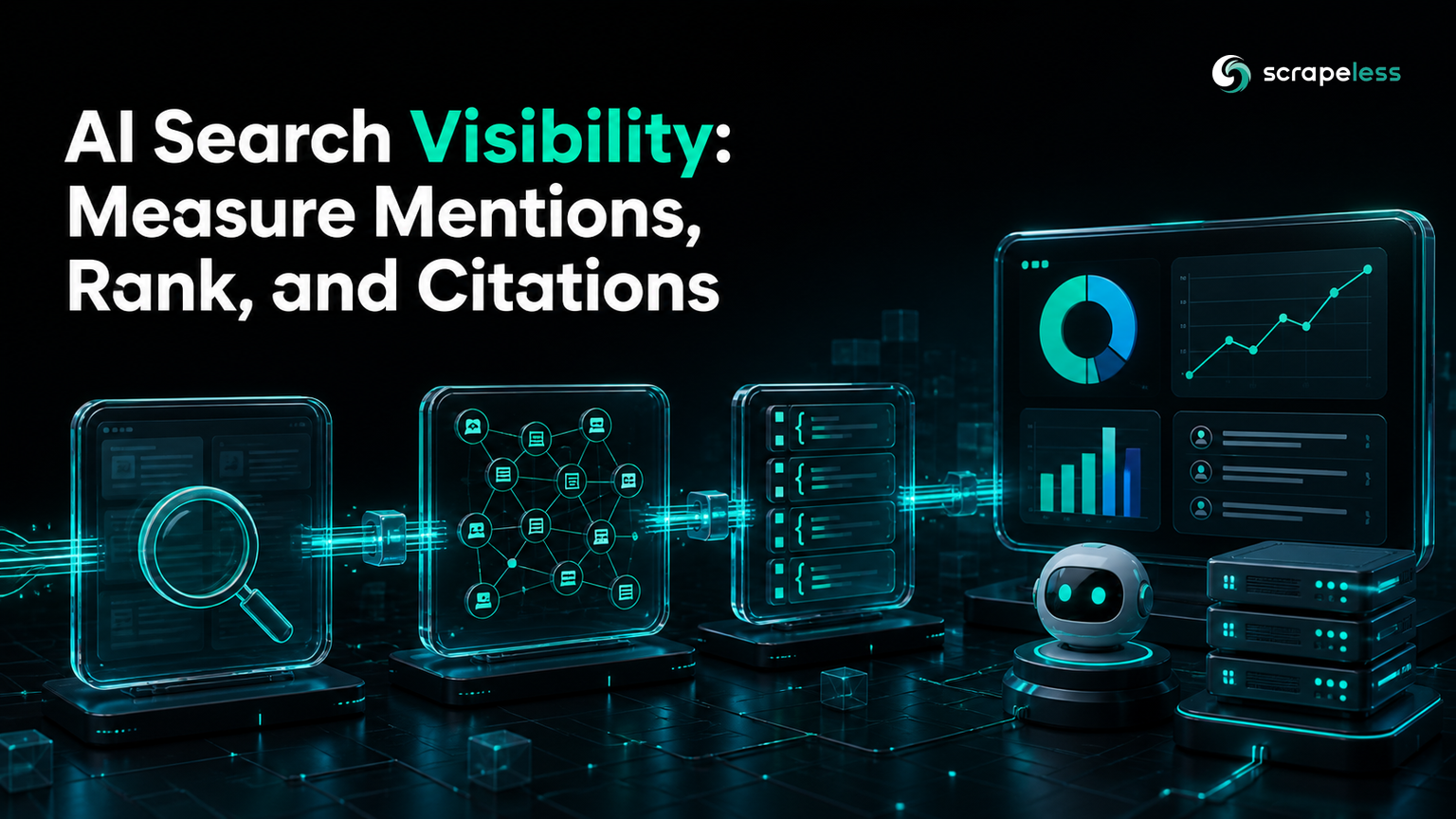 AI search visibility measurement for mentions rank and citations